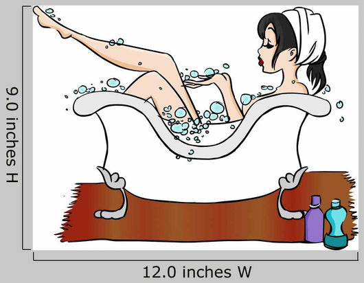 Bathtub Wall Decal