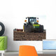 Large Tractor Preparing Soil Wall Decal