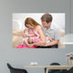 Breast Feeding Two Little Wall Decal
