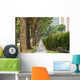 Trees and Walk Paths Wall Decal
