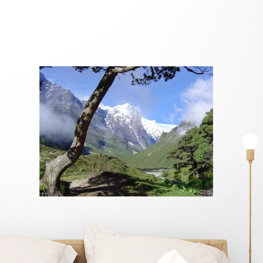 Paysage Nepal Wall Decal