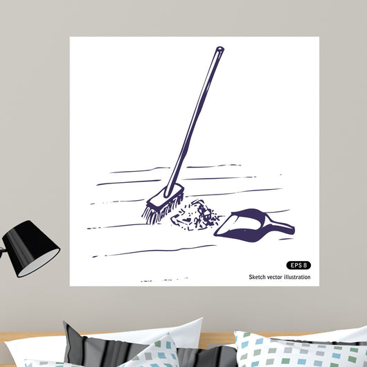 Cleaning Apartment Wall Decal