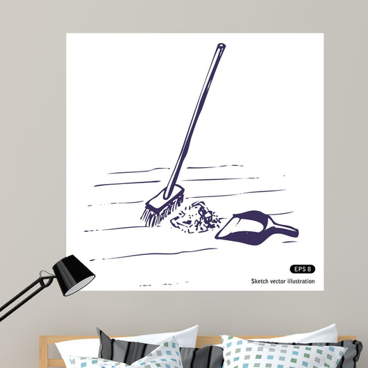 Cleaning Apartment Wall Decal