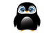 Cartoon Penguin Wall Decal