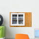 White Window Wall Decal