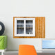 White Window Wall Decal