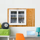 White Window Wall Decal
