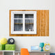 White Window Wall Decal