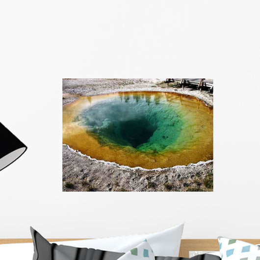 Yellowstone Morning Glory Pool Wall Decal
