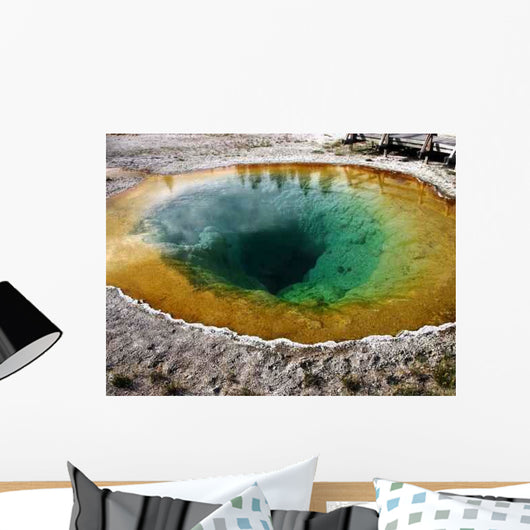 Yellowstone Morning Glory Pool Wall Decal