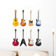 Acoustic and Electric Guitars Wall Decal