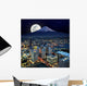 Surreal Yokohama City Wall Decal