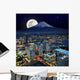 Surreal Yokohama City Wall Decal