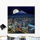 Surreal Yokohama City Wall Decal