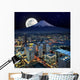 Surreal Yokohama City Wall Decal
