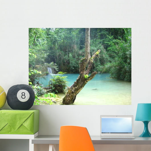 Kuang Si Waterfall Wall Decal