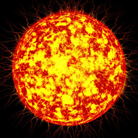 Sun Outer Space Wall Decal