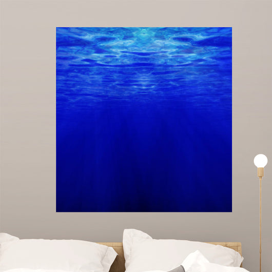 Under Deep Blue Ocean Wall Decal