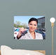 Woman with Car Key Wall Decal