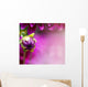 Purple Flower Petal Wall Decal
