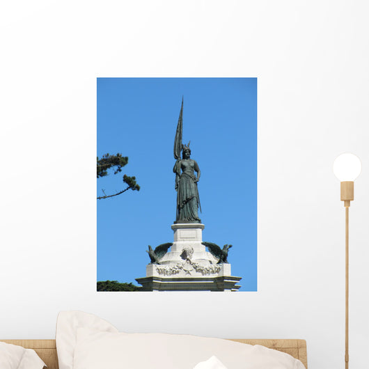 San Francisco Statue Wall Decal
