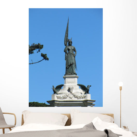 San Francisco Statue Wall Decal