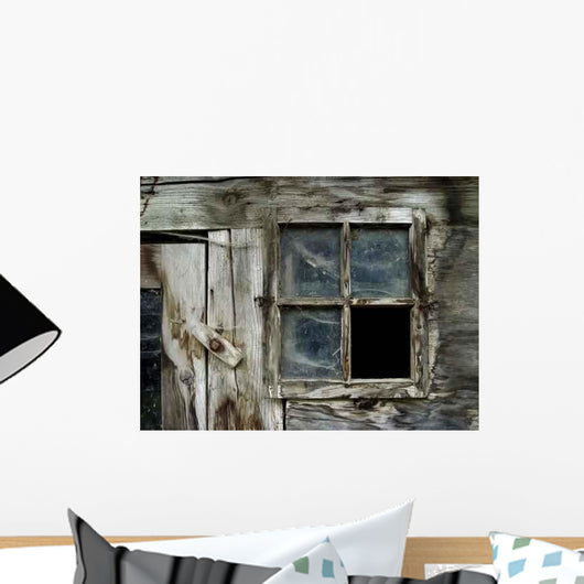 Broken Window Wall Decal