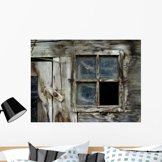 Broken Window Wall Decal