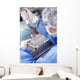 Doctor Working Laboratory Wall Decal