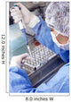 Doctor Working Laboratory Wall Decal