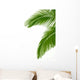 Two Palm Tree Leaves Wall Decal