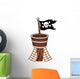 Pirate Flag Wall Decal