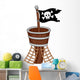 Pirate Flag Wall Decal