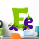 Letter E Wall Decal