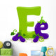 Letter E Wall Decal