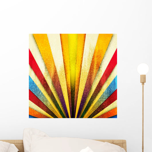 Starburst or Sunbeam Wall Decal