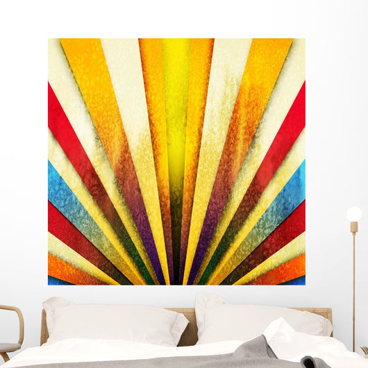Starburst or Sunbeam Wall Decal
