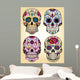 Day Dead Vector Illustration Wall Decal