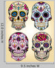 Day Dead Vector Illustration Wall Decal