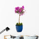 Detail Bougainvillea Blue Pot Wall Decal