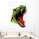 Tyrannosaurus Head Wall Decal
