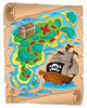 Parchment with Treasure Map Wall Decal