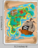 Parchment with Treasure Map Wall Decal