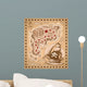 Treasure Map Wall Decal