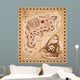 Treasure Map Wall Decal