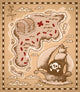 Treasure Map Wall Decal
