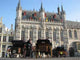 Bruges Hotel Ville with Carriages Wall Decal