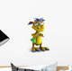 Cute Cartoon Monster Doing Wall Decal