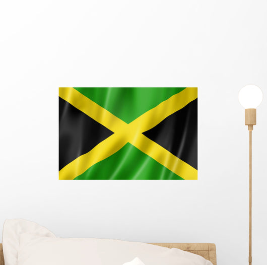 Jamaican Flag Wall Decal