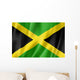 Jamaican Flag Wall Decal